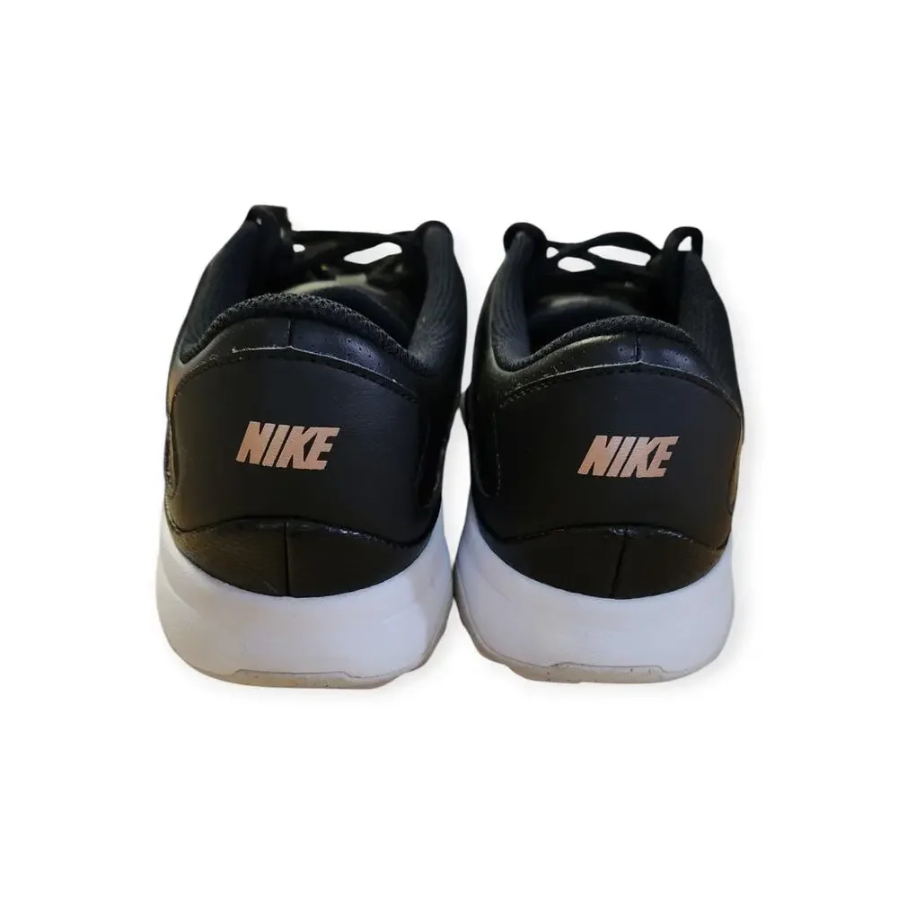 NEW Nike Vapor Fitsole Golf Sneaker Shoes Black Gold Vegan Leather Women 9 - Picture 5 of 8